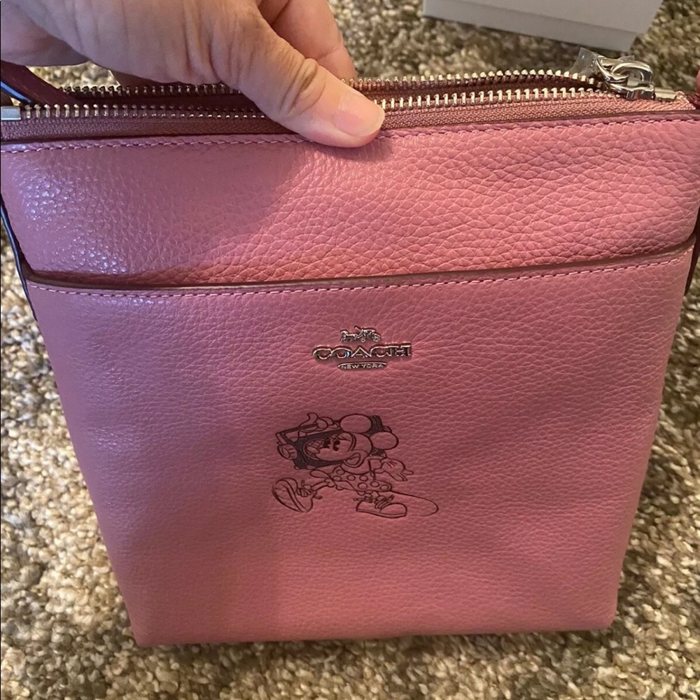 Coach Small Minnie Mouse Crossbody